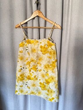 Zimmermann Yellow & White Floral Mini Dress